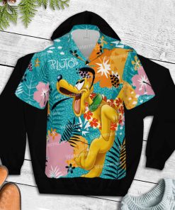 Pluto And Swim Trunk With Mickey Mousedisney Trip Summer Disney Hawaii Shirt (2)