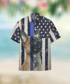 Police Puppy For Button Down Aloha American Hawaii Shirt