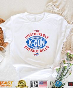 Buffalo Bills The Unstoppable K Gun offense logo shirt