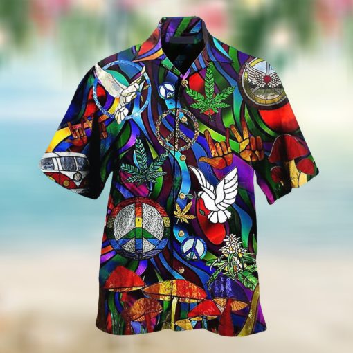 Rainbow Peace Sign Dove And Peace Sign For Aloha Hawaii Shirt