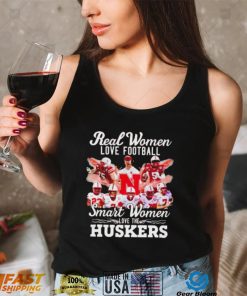 Real Women Love Football Smart Women Love The Nebraska Cornhuskers shirt