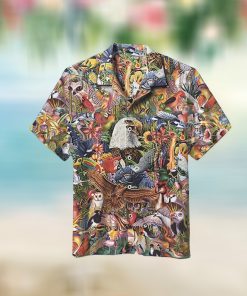 Retro Bird Breeds Aloha For Birds Hawaii Shirt