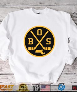 Retro Boston Hockey Emblem Vintage BOS Sticker