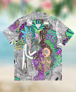 Rick And Morty Aop Hawaii Shirt