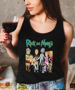 Rick And Morty Shirt Family With Friends