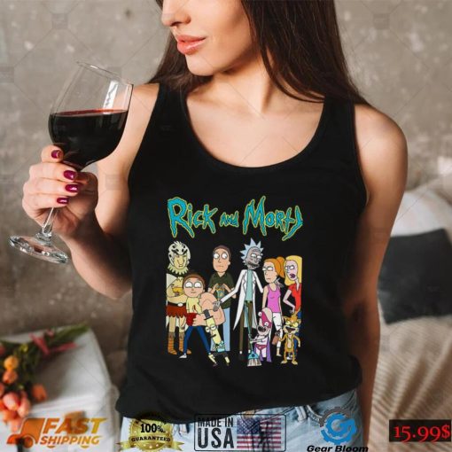 Rick And Morty Shirt  Family With Friends