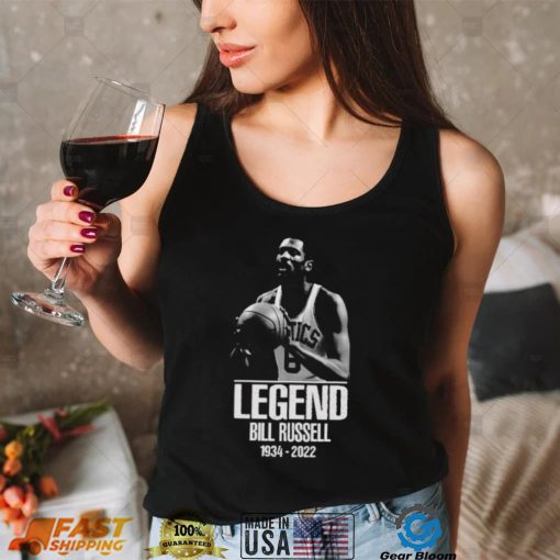 Rip The Legend Bill Russell Iconic Design Unisex T Shirt