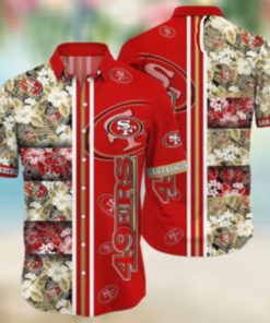 San Francisco 49ers NFL Graphic Tropical Pattern Hawaiian Shirt And Shirt