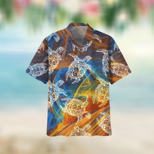 Sea Turtle Colorful For Turtle Aloha Hawaii Shirt