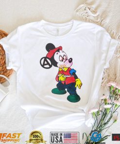 Seditionaries Mickey mouse shooting dope character funny T shirt