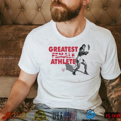 Serena greatest female athlete t shirt