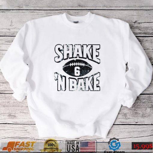 Shake ‘N Bake 6 North Carolina Tar Heels football shirt