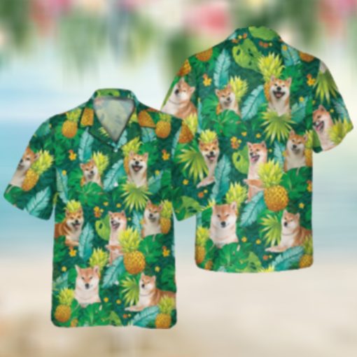 Shiba Inu Dog Hawaiian Shirt