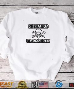 Skull Nebraska Cornhuskers Blackshirts Vintage Shirt