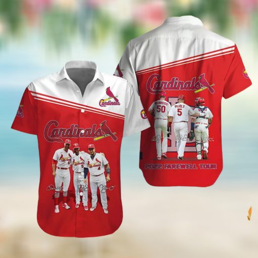 St Louis Cardinals 2022 Farewell Tour Hawaiian Shirt