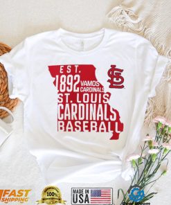 St. Louis Cardinals est 1982 Hometown Hot Shot T Shirt