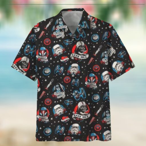 Star Wars Dark Side Black Summer Hawaiian Shirt