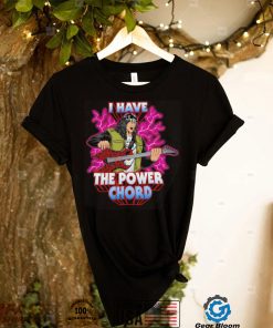 Stranger Things Eddie Munson I have the power chord cartoon shirt