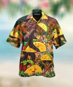 Taco Bigfoot Perfect Bigfoot Clothing For Summer Hawaii Shirt