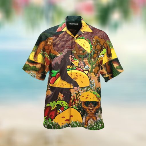 Taco Bigfoot Perfect Bigfoot Clothing For Summer Hawaii Shirt