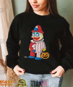 The Simpsons Ralph Clown Treehouse Of Horror Halloween T Shirt
