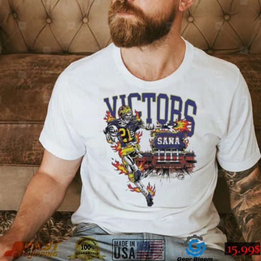 The heisman sana Victors skeleton and skulls t shirt