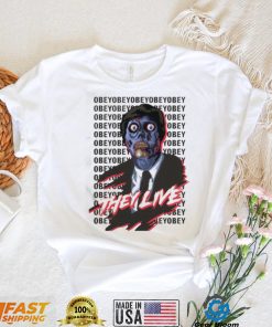 They live 1988 Obey t shirt