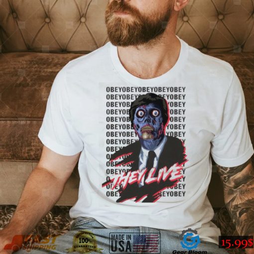 They live 1988 Obey t shirt