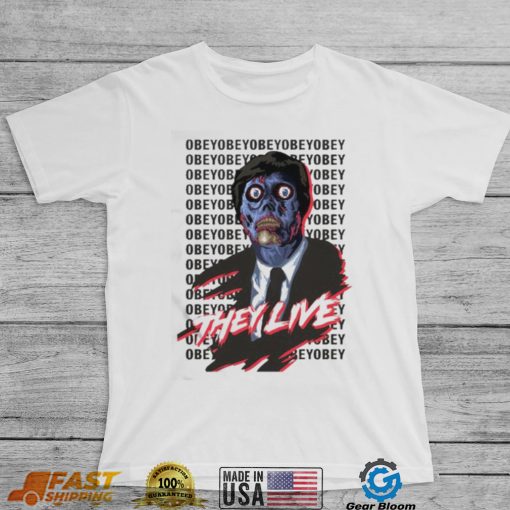 They live 1988 Obey t shirt