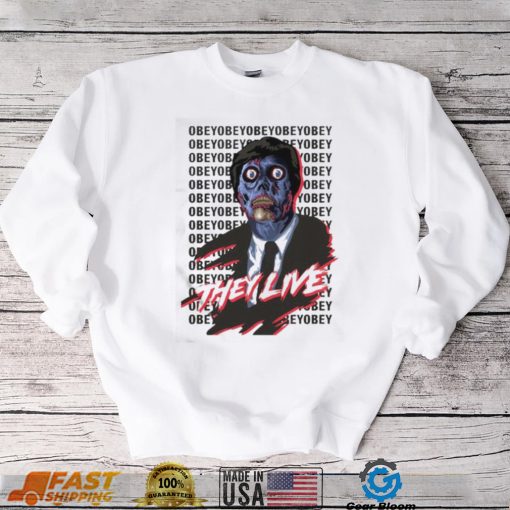 They live 1988 Obey t shirt