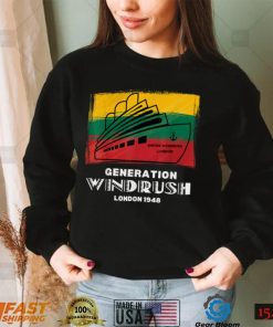 This shirt is a reminder that the Windrush generation helped T Shirt