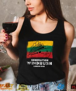 This shirt is a reminder that the Windrush generation helped T Shirt