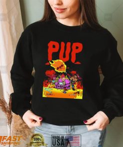 This sucks ass PUP Band cartoon shirt