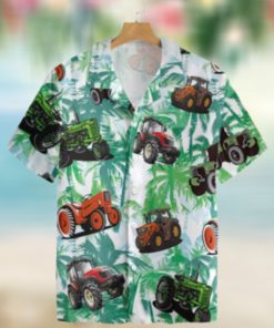 Tractors Tropical Summer Hawaiian Shirt removebg preview
