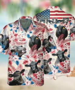 Tropical American Flag Hawaii Shirt removebg preview