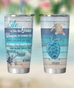 Turtle Mom To Daughter HHZ1811021 Stainless Steel Tumbler