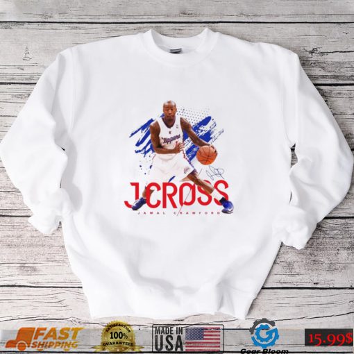 Jamal Crawford Los Angeles Clippers J. Cross signature shirt