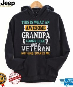 Veterans Gifts This Is What An Awesome Grandpa Looks Like T Shirt