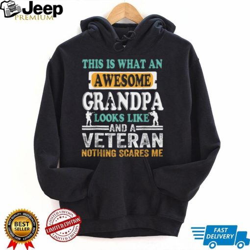 Veterans Gifts This Is What An Awesome Grandpa Looks Like T Shirt