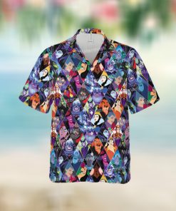 Villains Aloha Summer Trip Family Outfits Disney Hawaii Shirt
