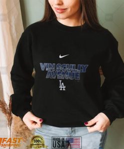 Vin Scully Avenue LA memories nike shirt