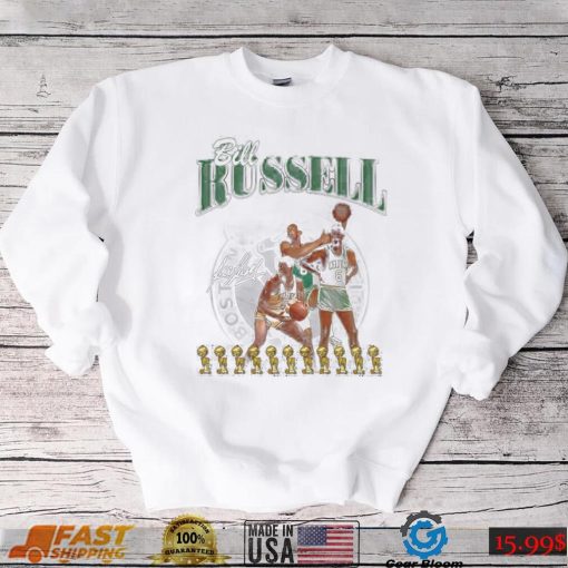 Vintage Bill Russell Signature T Shirt