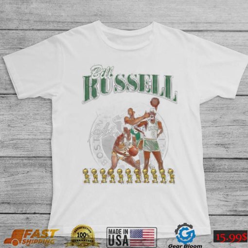 Vintage Bill Russell Signature T Shirt