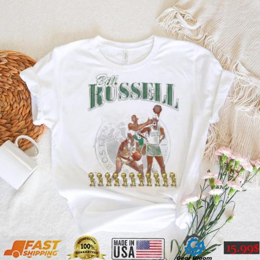 Vintage Bill Russell Signature T Shirt