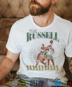 Vintage Bill Russell Signature T Shirt