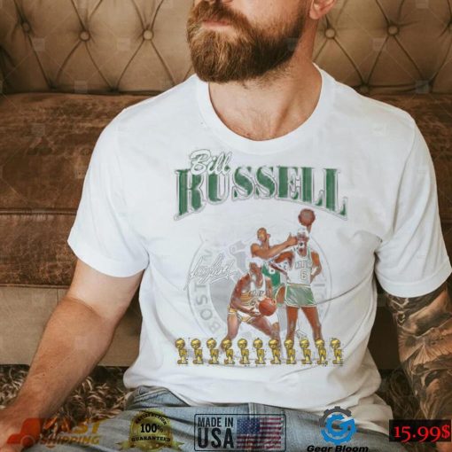 Vintage Bill Russell Signature T Shirt