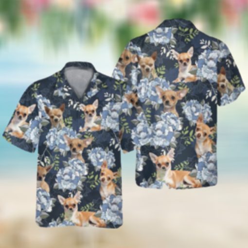 Vintage Chihuahua Dog Hawaiian Shirt removebg preview