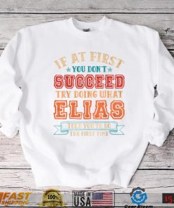 Vintage Elias Gift Name Personalized Birthday Christmas T Shirt