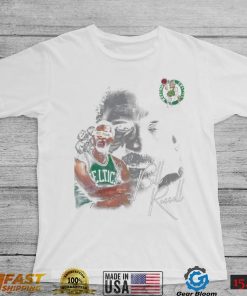 Vintage+NBA+Legend+Bill+Russell+Signature+Rip+T Shirt tXJDs