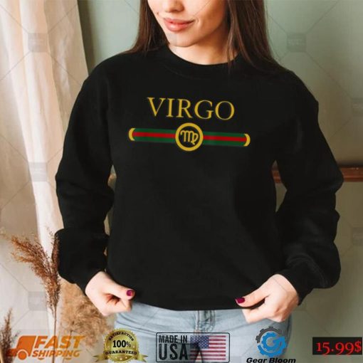 Virgo Zodiac Birthday Graphic Art Virgo Sign T Shirt